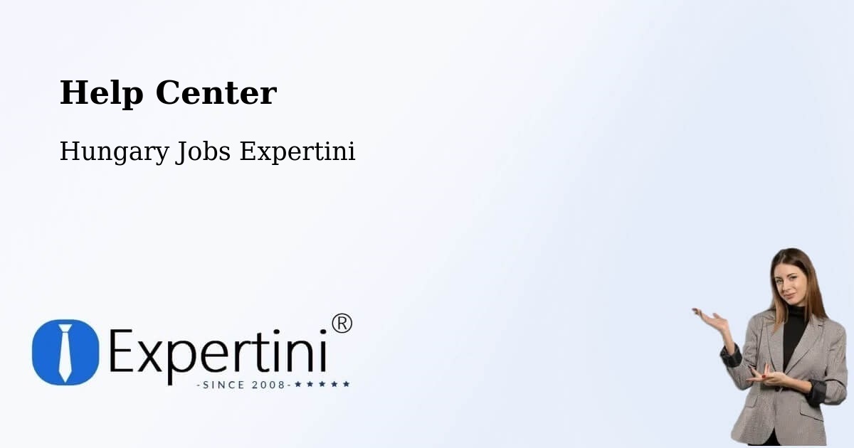 Help Center – Nagykovácsi - Hungary Jobs Expertini