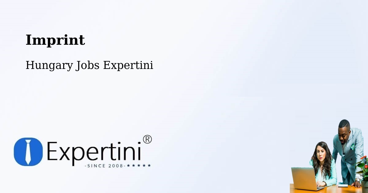 Imprint – Nagykovácsi - Hungary Jobs Expertini